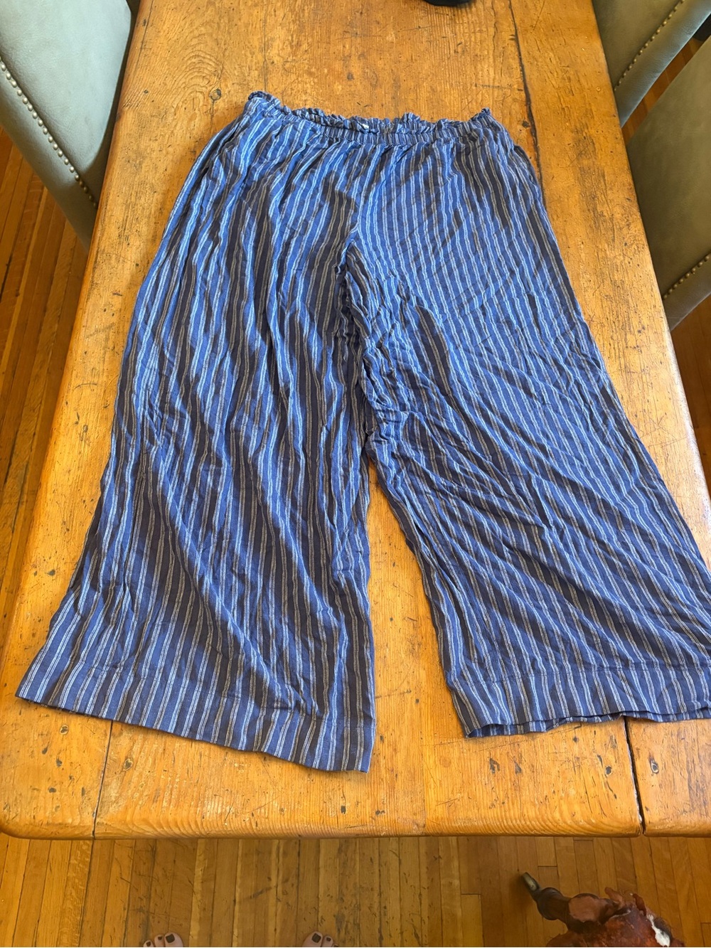 Aerie Linen Blend Trouser